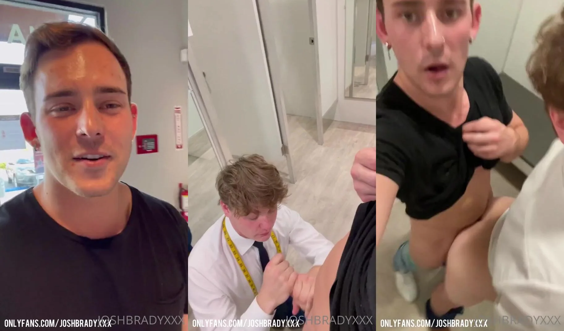 Josh Brady – fucking the tailor in the fitting room